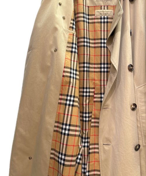 BURBERRY LONDON（バーバリーロンドン）BURBERRY LONDON (バーバリー ロンドン) ウエストミンスター ヘリテージ トレンチコート ベージュ サイズ:48の古着・服飾アイテム