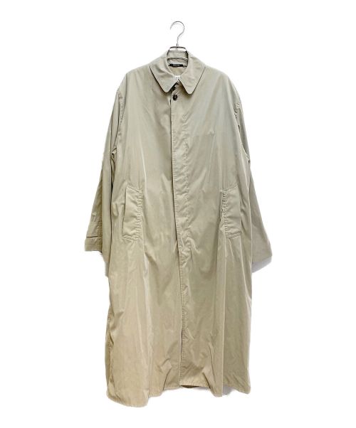 Maison Margiela（メゾンマルジェラ）Maison Margiela (メゾンマルジェラ) 23SS ピーチコットントレンチコート ベージュ サイズ:40の古着・服飾アイテム