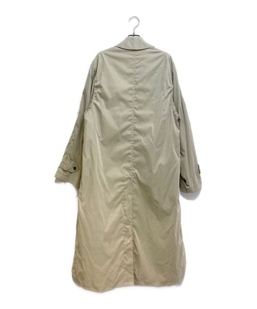 Maison Margiela（メゾンマルジェラ）Maison Margiela (メゾンマルジェラ) 23SS ピーチコットントレンチコート ベージュ サイズ:40の古着・服飾アイテム