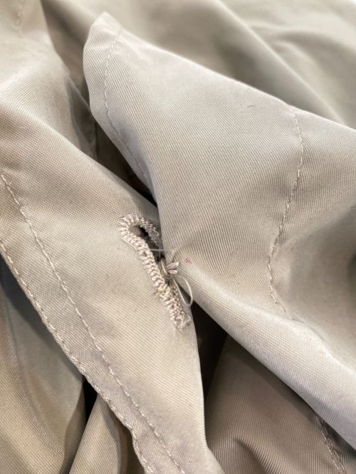 Maison Margiela（メゾンマルジェラ）Maison Margiela (メゾンマルジェラ) 23SS ピーチコットントレンチコート ベージュ サイズ:40の古着・服飾アイテム