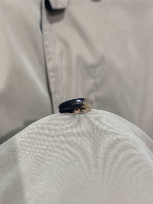 Maison Margiela（メゾンマルジェラ）Maison Margiela (メゾンマルジェラ) 23SS ピーチコットントレンチコート ベージュ サイズ:40の古着・服飾アイテム