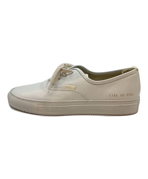 COMMON PROJECTS（コモンプロジェクツ）COMMON PROJECTS (コモンプロジェクツ) レザースニーカー ホワイト サイズ:40の古着・服飾アイテム