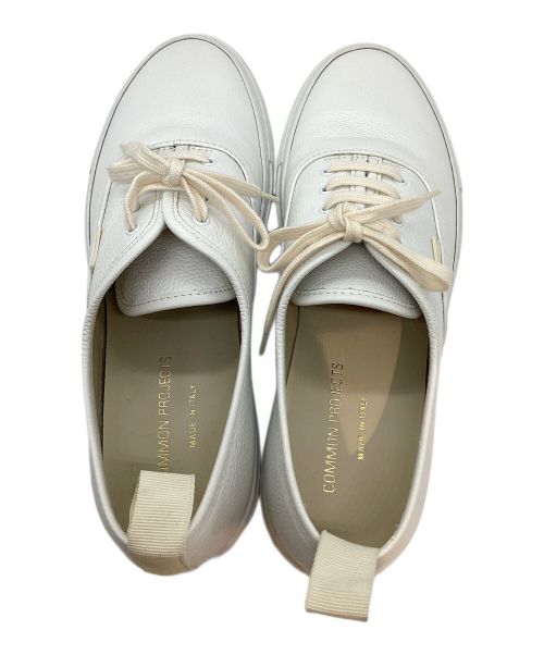 COMMON PROJECTS（コモンプロジェクツ）COMMON PROJECTS (コモンプロジェクツ) レザースニーカー ホワイト サイズ:40の古着・服飾アイテム