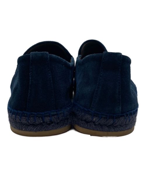 sergio rossi（セルジオロッシ）sergio rossi (セルジオロッシ) エスパドリーユ ネイビー サイズ:40の古着・服飾アイテム