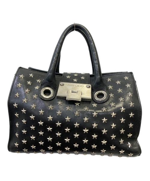 JIMMY CHOO（ジミーチュウ）JIMMY CHOO (ジミーチュウ) ライリースモール2WAYバッグ ブラックの古着・服飾アイテム
