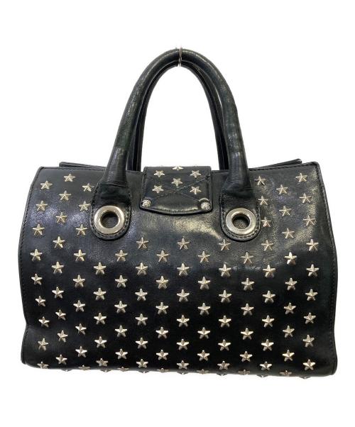 JIMMY CHOO（ジミーチュウ）JIMMY CHOO (ジミーチュウ) ライリースモール2WAYバッグ ブラックの古着・服飾アイテム
