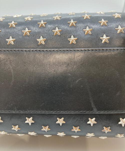 JIMMY CHOO（ジミーチュウ）JIMMY CHOO (ジミーチュウ) ライリースモール2WAYバッグ ブラックの古着・服飾アイテム