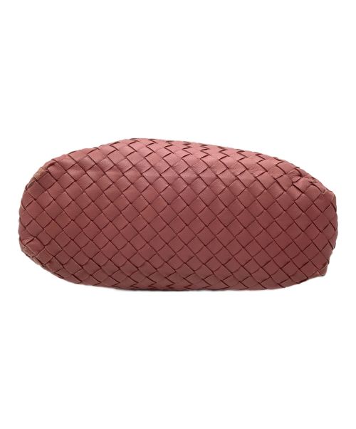 BOTTEGA VENETA（ボッテガベネタ）BOTTEGA VENETA (ボッテガベネタ) イントレチャートショルダーバッグ ピンクの古着・服飾アイテム