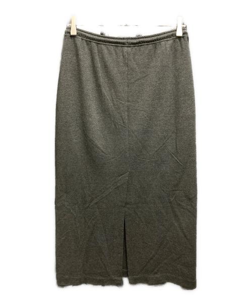 theory（セオリー）theory (セオリー) スリットIラインスカート グレー サイズ:Sの古着・服飾アイテム