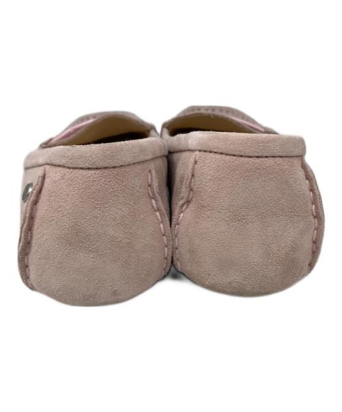 UGG（アグ）UGG (アグ) モカシンシューズ ピンク サイズ:23.5の古着・服飾アイテム
