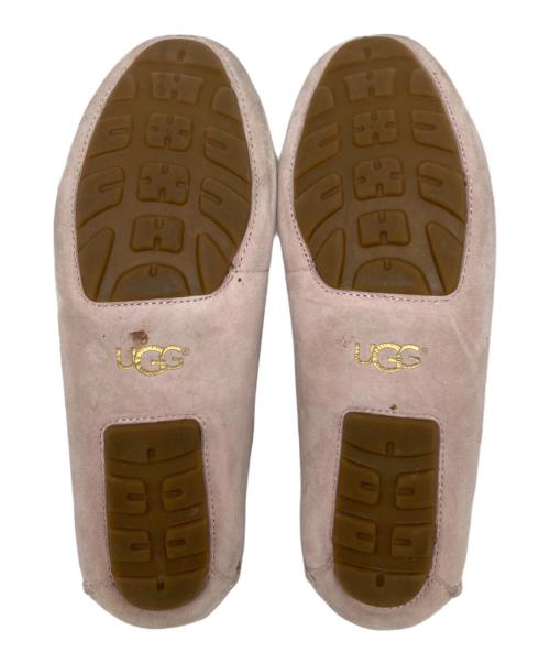 UGG（アグ）UGG (アグ) モカシンシューズ ピンク サイズ:23.5の古着・服飾アイテム