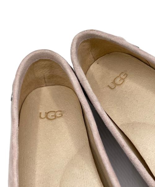 UGG（アグ）UGG (アグ) モカシンシューズ ピンク サイズ:23.5の古着・服飾アイテム
