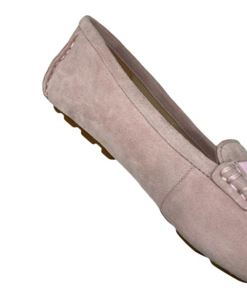 UGG（アグ）UGG (アグ) モカシンシューズ ピンク サイズ:23.5の古着・服飾アイテム