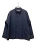 seya.（セヤ）の古着「ウールギャバジンシャツジャケット」｜ネイビー