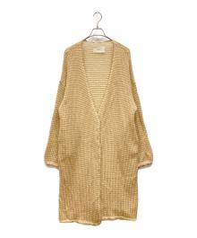 TODAYFUL（トゥデイフル）の古着「モヘア スカラップ ガウン」｜ベージュ