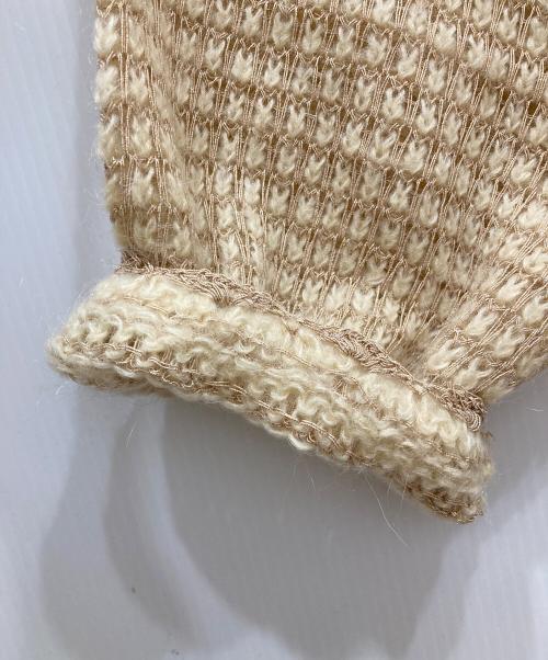 TODAYFUL（トゥデイフル）TODAYFUL (トゥデイフル) モヘア スカラップ ガウン ベージュ サイズ:SIZE 38の古着・服飾アイテム