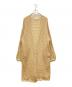 TODAYFUL（トゥデイフル）の古着「モヘア スカラップ ガウン」｜ベージュ
