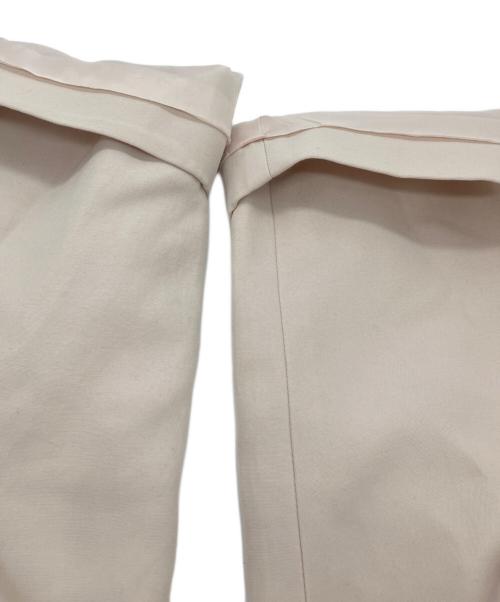 FRAY ID（フレイ アイディー）FRAY ID (フレイ アイディー) スプリングオーバーコート ピンクの古着・服飾アイテム