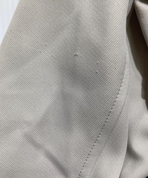 FRAY ID（フレイ アイディー）FRAY ID (フレイ アイディー) スタンドカラートレンチコート アイボリーの古着・服飾アイテム