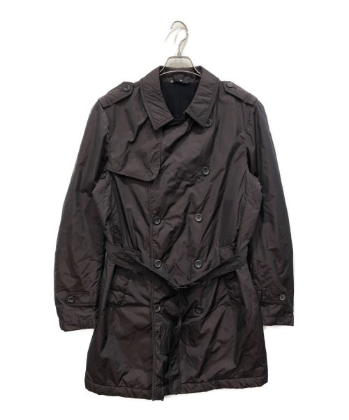 HEVO（イーヴォ）Hevo (イーヴォ) トレンチコート ブラウン サイズ:50の古着・服飾アイテム