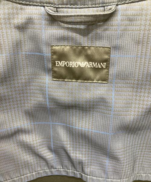 EMPORIO ARMANI（エンポリオアルマーニ）EMPORIO ARMANI (エンポリオアルマーニ) ナイロンコート ネイビー サイズ:48の古着・服飾アイテム