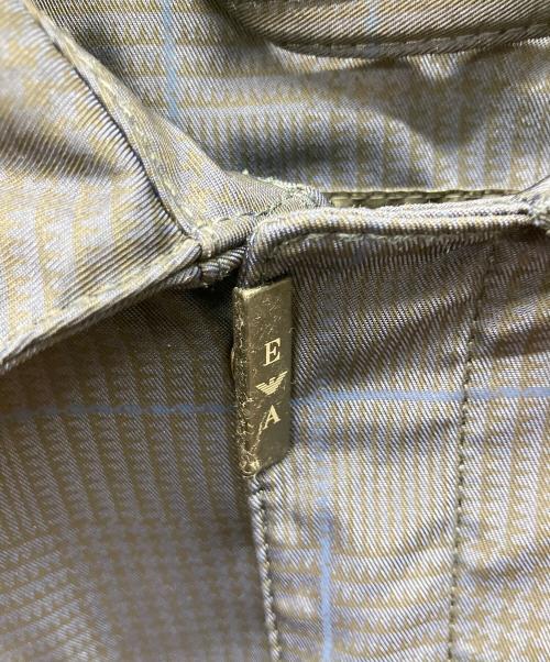 EMPORIO ARMANI（エンポリオアルマーニ）EMPORIO ARMANI (エンポリオアルマーニ) ナイロンコート ネイビー サイズ:48の古着・服飾アイテム