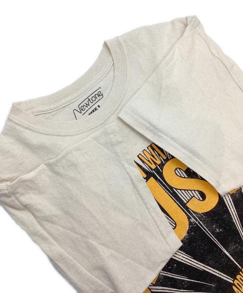 newtone（ニュートン）newtone (ニュートン) MUSIC Tシャツ アイボリー サイズ:1の古着・服飾アイテム