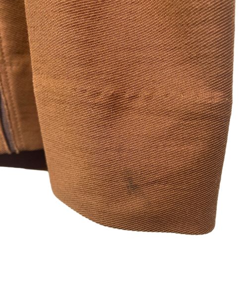 YOKE（ヨーク）YOKE (ヨーク) 1TUCK WIDE TROUSERS ブラウン サイズ:Sの古着・服飾アイテム