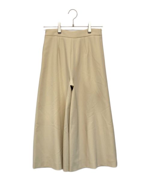 FOXEY NEWYORK（フォクシーニューヨーク）FOXEY NEWYORK (フォクシーニューヨーク) ワイドパンツ ベージュ サイズ:SIZE 38の古着・服飾アイテム