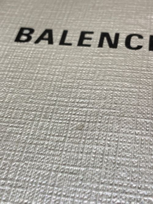 BALENCIAGA（バレンシアガ）BALENCIAGA (バレンシアガ) ショッピング フォンホルダーバッグ シルバーの古着・服飾アイテム