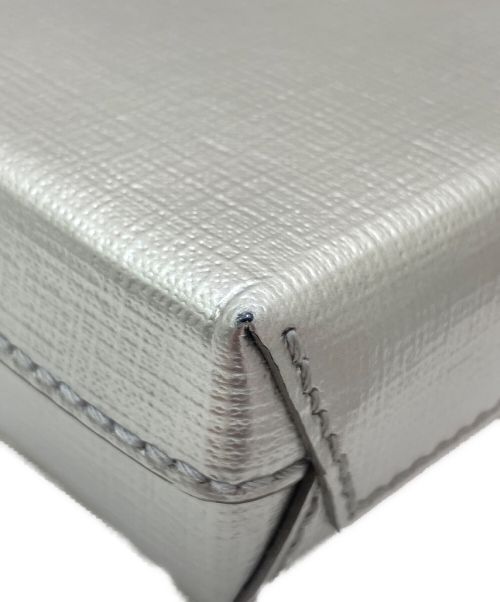 BALENCIAGA（バレンシアガ）BALENCIAGA (バレンシアガ) ショッピング フォンホルダーバッグ シルバーの古着・服飾アイテム