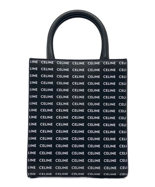 CELINE（セリーヌ）CELINE (セリーヌ) Mini Vertical Cabas in Canvas ブラック サイズ:-の古着・服飾アイテム