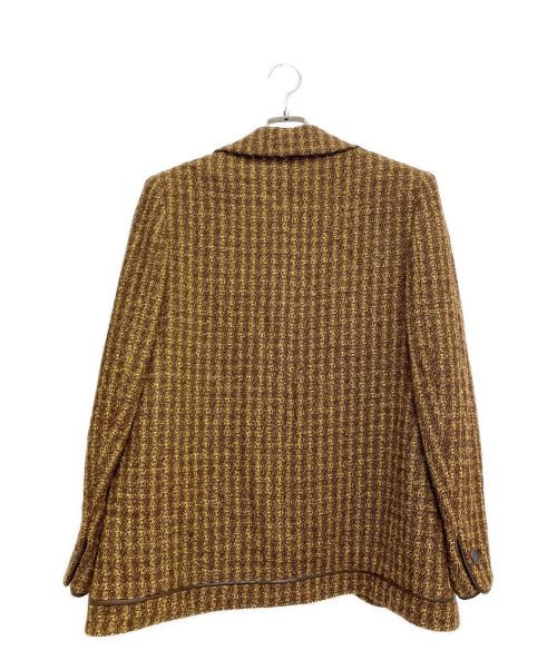 CHANEL（シャネル）CHANEL (シャネル) Tweed Set Up（ツイードセットアップ） ブラウン サイズ:38の古着・服飾アイテム