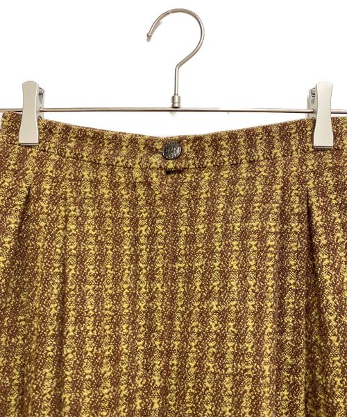 CHANEL（シャネル）CHANEL (シャネル) Tweed Set Up（ツイードセットアップ） ブラウン サイズ:38の古着・服飾アイテム