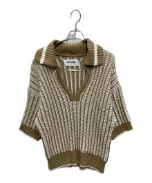 UNIFORME（ユニフォーム）の古着「OVERSIZED OPEN COLLAR SWEATER」｜LEGNO&LATTE