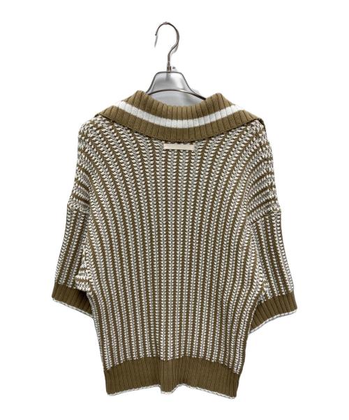 UNIFORME（ユニフォーム）UNIFORME (ユニフォーム) OVERSIZED OPEN COLLAR SWEATER LEGNO&LATTE サイズ:Sの古着・服飾アイテム