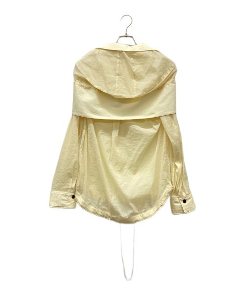 BED J.W. FORD（ベッドフォード）BED J.W. FORD (ベッドフォード) ストレッチナイロン プルオーバーシャツ ベージュ サイズ:-の古着・服飾アイテム