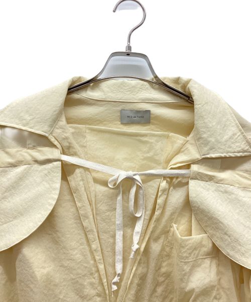 BED J.W. FORD（ベッドフォード）BED J.W. FORD (ベッドフォード) ストレッチナイロン プルオーバーシャツ ベージュ サイズ:-の古着・服飾アイテム