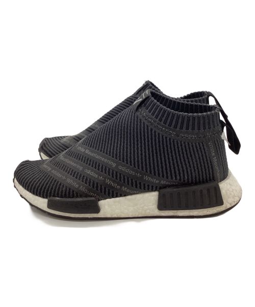 adidas Originals（アディダスオリジナル）adidas Originals (アディダスオリジナル) WHITE MOUNTAINEERING (ホワイトマウンテ二アニング) スニーカー/	WM NMD CITY SOCK ブラック サイズ:26.5の古着・服飾アイテム