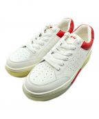 AMIRIアミリ）の古着「Stadium Low Sneakers」｜ホワイト×レッド