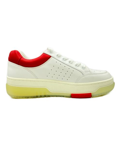 AMIRI（アミリ）AMIRI (アミリ) Stadium Low Sneakers ホワイト×レッド サイズ:43の古着・服飾アイテム