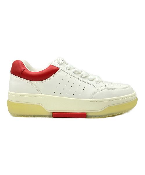 AMIRI（アミリ）AMIRI (アミリ) Stadium Low Sneakers ホワイト×レッド サイズ:43の古着・服飾アイテム