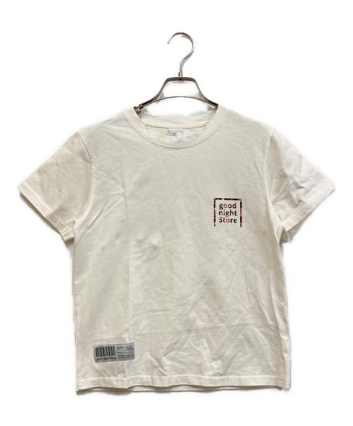 goodnight5tore（グッドナイトストア）goodnight5tore (グッドナイトストア) ロゴTシャツ ホワイト サイズ:SIZE Freeの古着・服飾アイテム