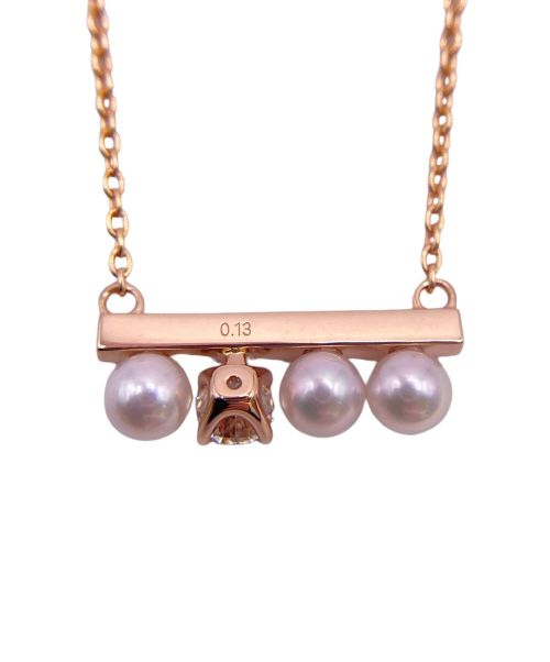 TASAKI（タサキ）TASAKI (タサキ) プチバランスダイヤモンドソロネックレス ピンクゴールドの古着・服飾アイテム