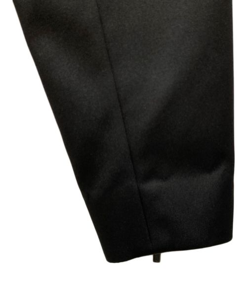 FOXEY BOUTIQUE（フォクシー ブティック）FOXEY BOUTIQUE (フォクシー ブティック) サテン ダブル ライダースジャケット ブラック サイズ:SIZE 38の古着・服飾アイテム