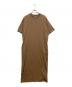 AURALEE（オーラリー）の古着「EXCLUSIVE LUSTER PLAITING DRESS」｜ブラウン