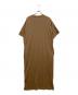AURALEE (オーラリー) EXCLUSIVE LUSTER PLAITING DRESS ブラウン サイズ:SIZE 1：4000円