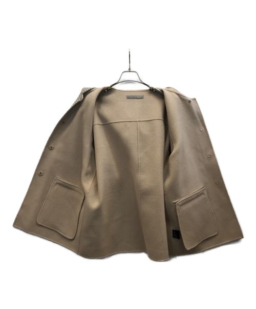 theory luxe（セオリーリュクス）theory luxe (セオリーリュクス) New Motion Dera　 カシミヤ混ウールショートコート ベージュ サイズ:38の古着・服飾アイテム