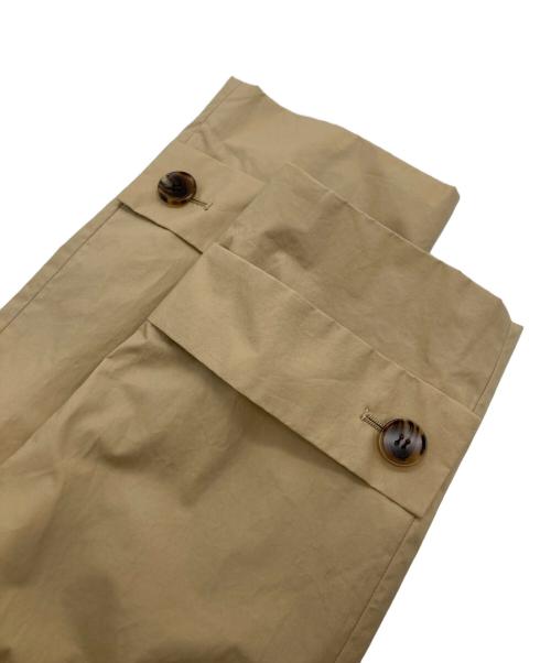 nano・universe（ナノ・ユニバース）nano・universe (ナノ・ユニバース) ビッグラペルライトコート ベージュ サイズ:38の古着・服飾アイテム