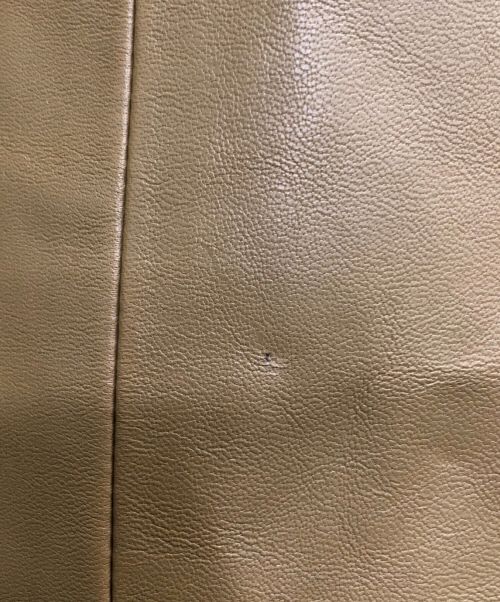 SEE BY CHLOE（シーバイクロエ）SEE BY CHLOE (シーバイクロエ) Leather Coat GROVE BROWN サイズ:34の古着・服飾アイテム